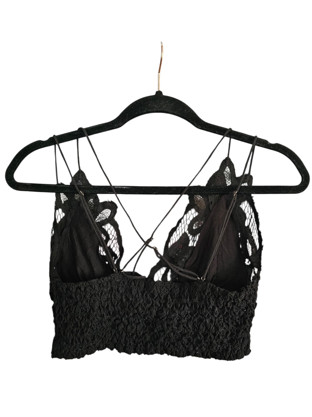 Free People Lace  Bralette with Crisscross Back - Picture 2 of 3